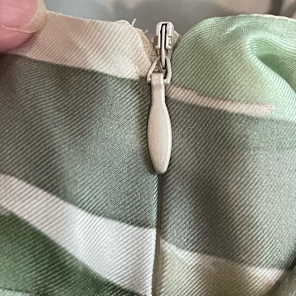 Piazza Sempione Abstract Watercolor 100% Silk Shift  Dress Short Sleeve Vintage - Picture 6 of 6